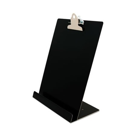 Saundermfg Saunders, FREE STANDING CLIPBOARD AND TABLET STAND, 1in CLIP CAPACITY, HOLDS 8.5 X 11, BLACK 22521